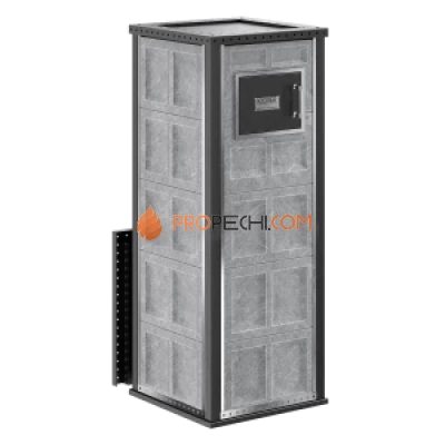 Дровяная печь для бани Klover RT 50-RV ( Талькомагнезит, Design 08 )