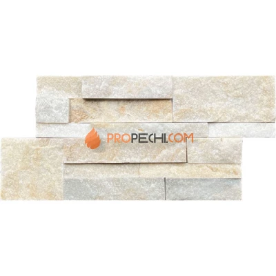 Панель Модерн Кварцит Бежевый (350х180мм) упак. (6шт/0,378м2)