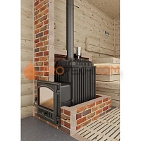 Печь для бани Эверест Легкий пар (280) под обкладку