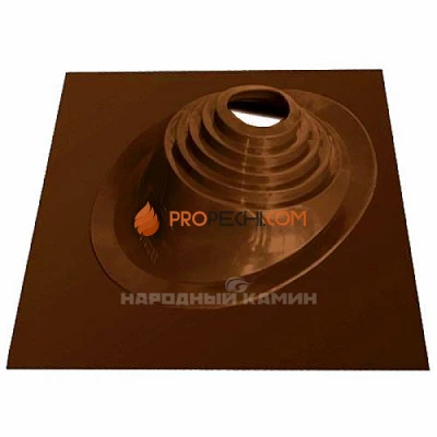 Везувий Проходка кровли Классик № 1 коричневая угловая