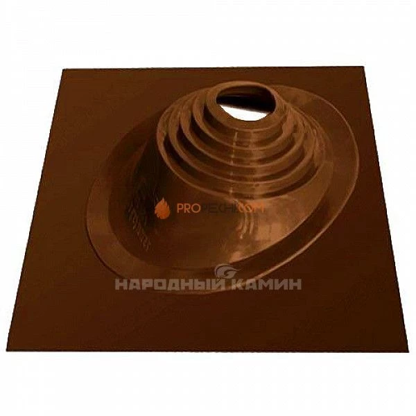 Везувий Проходка кровли Классик № 1 коричневая угловая