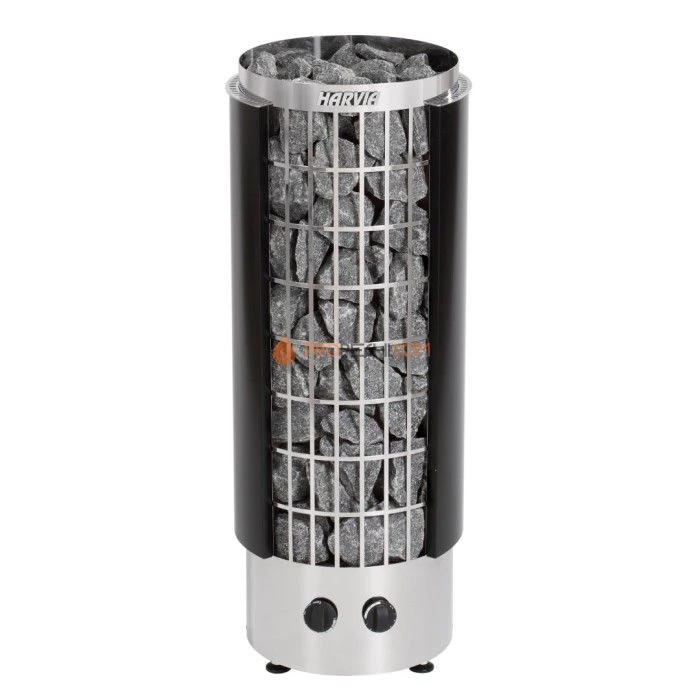 Электрическая печь Harvia Cilindro PC70Н Black (со встроенным пультом)