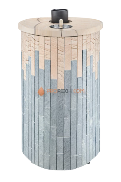 Банная печь Ферингер Малютка Талькохлорит "Окаменевшее дерево"