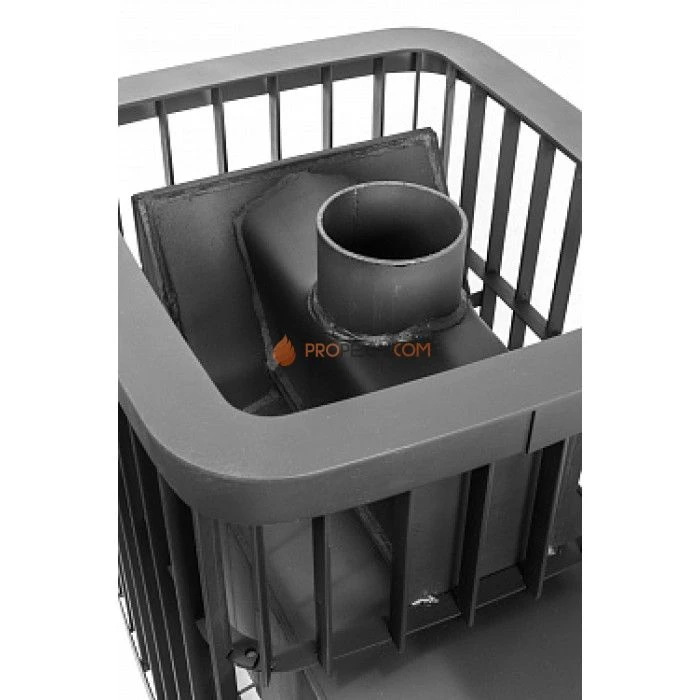 Дровяная печь для бани Варвара Каменка Мини удлиненная топка