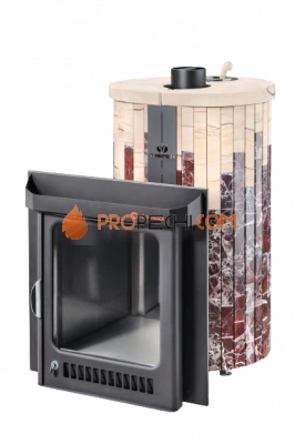 Банная печь Ферингер Макси ПФ Россо Леванте +"Окаменевшее дерево"