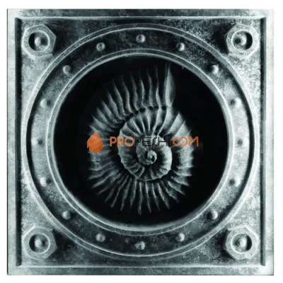 Изразец Раковина 110 Talc