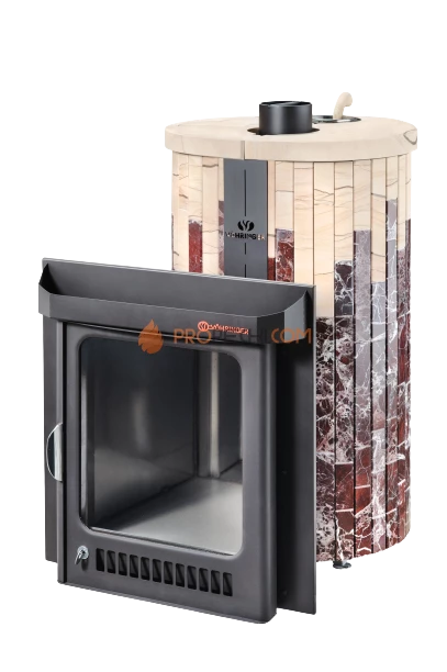 Банная печь Ферингер Макси ПФ Россо Леванте +"Окаменевшее дерево"