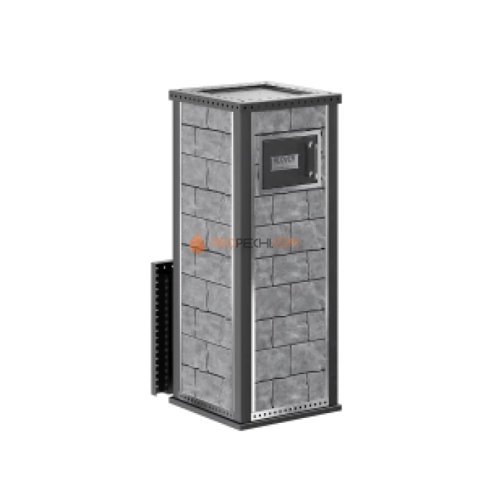 Дровяная печь для бани Klover RT 20-RV 310S ( Талькомагнезит, Design 02 )