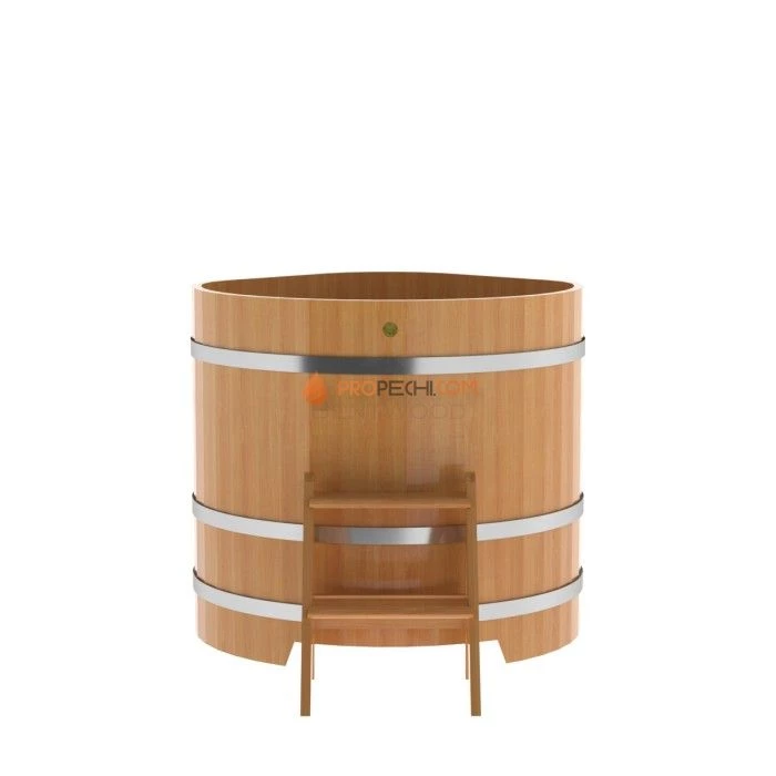 Купель BentWood угловая из натуральной лиственницы 1,03х1,03