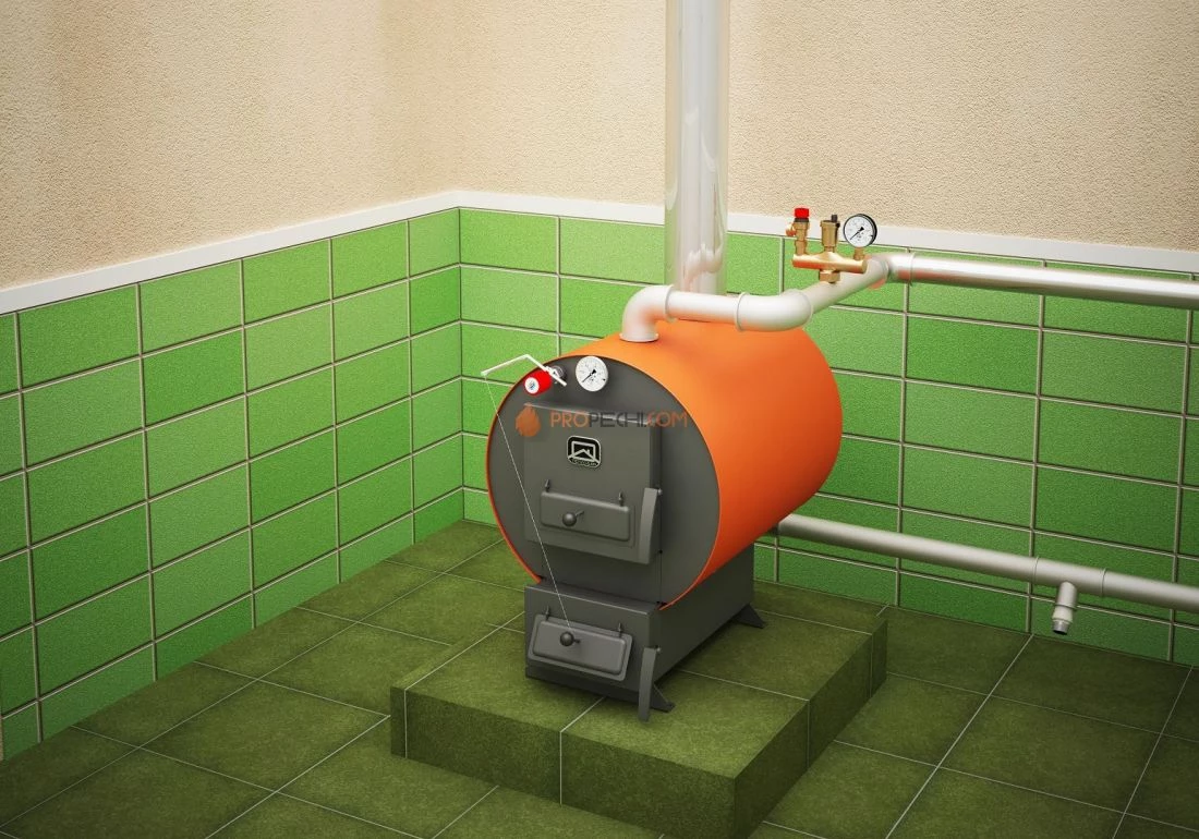 Котел твердотопливный Теплодар УЮТ-20