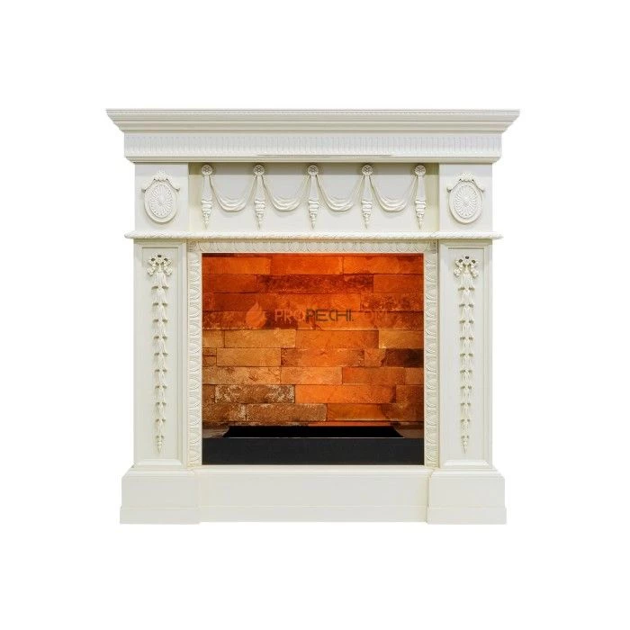 Каминокомплект Dimplex Ampir - Слоновая кость с очагом Cassette 400 NH