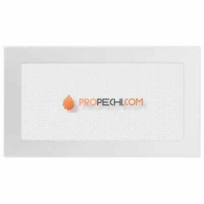 Вентиляционная решетка Kratki 17х30 белая