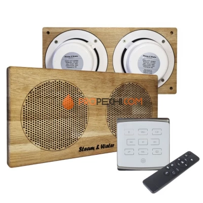 Комплект акустической системы SW 2 white ECO Wood, двойной Прямоугольник (Встраиваемый)