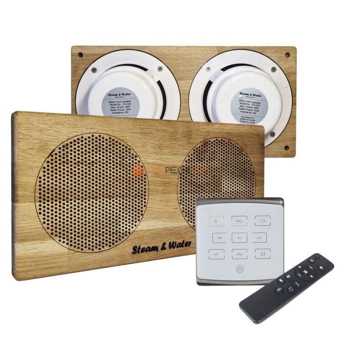 Комплект акустической системы SW 2 white ECO Wood, двойной Прямоугольник (Встраиваемый)