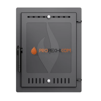 Дверка ЭВЕРЕСТ каминная 321 (М) Антрацит