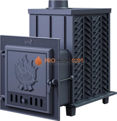 Чугунная банная печь Гефест ЗК 45