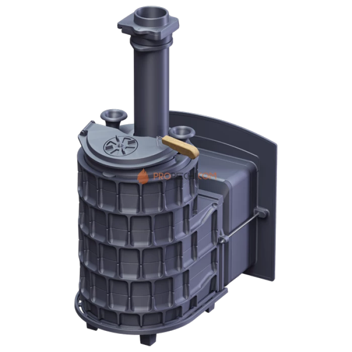 Чугунная печь для бани Гефест Авангард ЗК 24П2