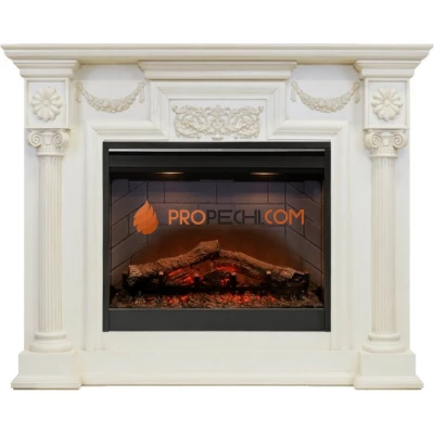 Каминокомплект Dimplex London - Слоновая кость с очагом Symphony 26 inch DF2608-INT