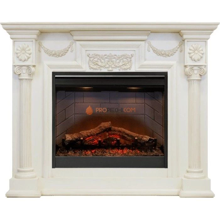 Каминокомплект Dimplex London - Слоновая кость с очагом Symphony 26 inch DF2608-INT