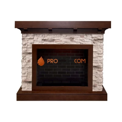 Портал Dimplex Chalet - Темный дуб/Сланец