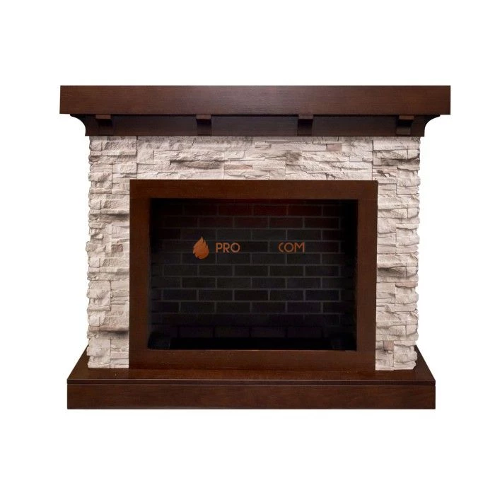 Каминокомплект Dimplex Chalet - Темный дуб/Сланец с очагом Cassette 400 NH