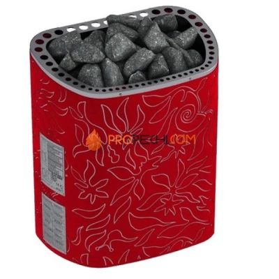 Электрическая печь SAWO Dragonfire Scandifire SCA-90NS-DRF-P-C 9 кВт (пульт и блок мощности докупаются отдельно)