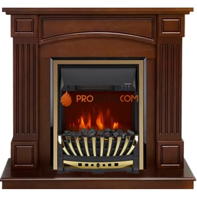 Каминокомплект Royal Flame Boston - Темный дуб (Высота 925см) с очагом Aspen Gold