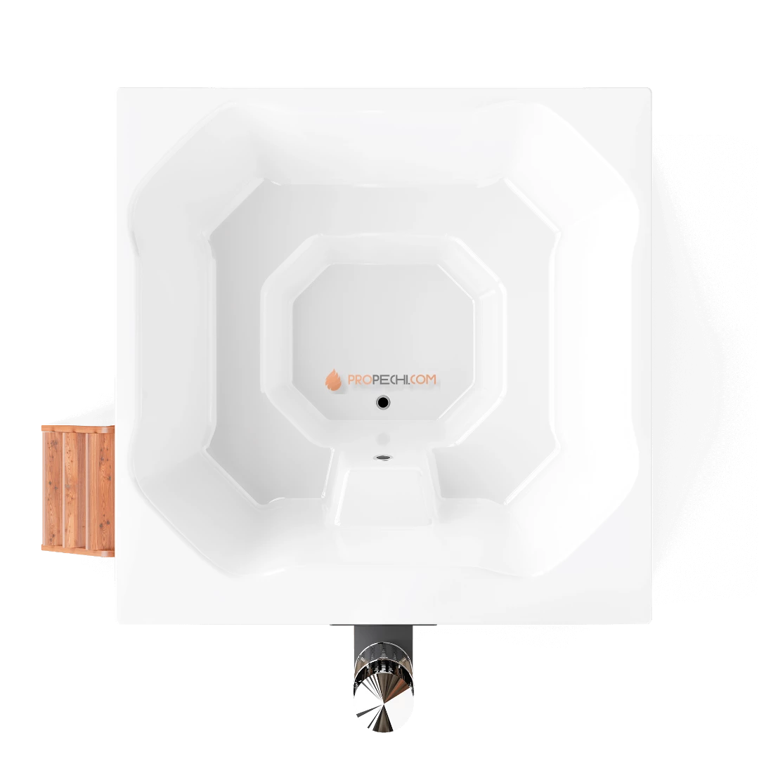 Купель композитная POLARSPA ELITE QUATTRO 200 Термососна