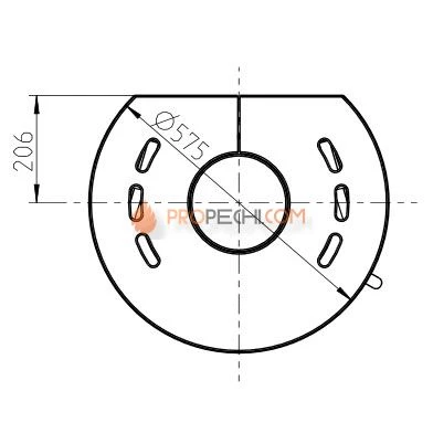 Печь-камин Thorma ATIKA Extra Serpentino
