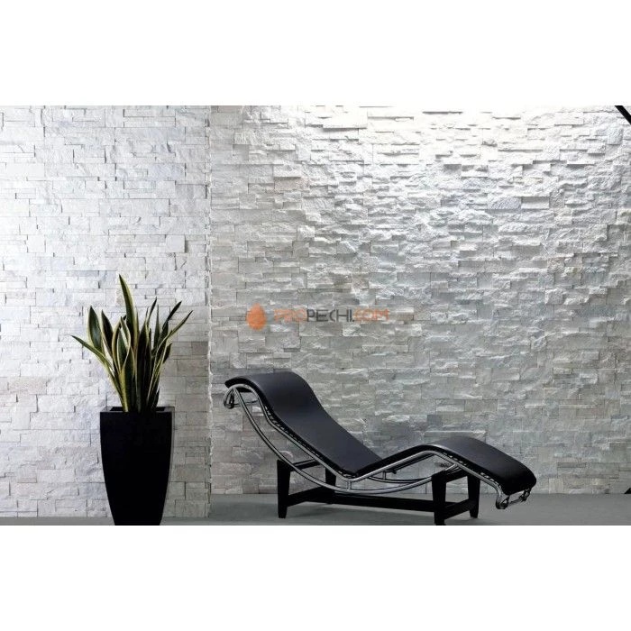 Панель Модерн Кварцит Белый (350х180мм) упак. (6шт/0,378м2)