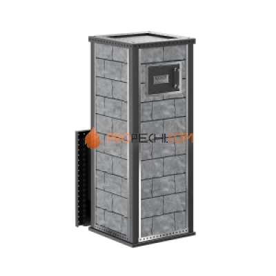 Дровяная печь для бани Klover RT 35-RV ( Талькомагнезит, Design 02 )