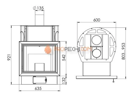 Банная печь Мета-Бел ПБМ 20 LUX
