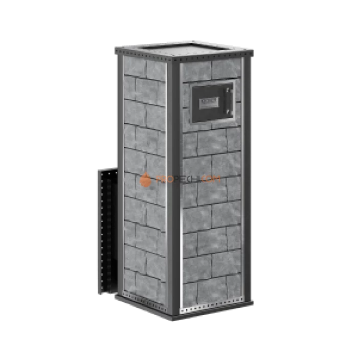 Дровяная печь для бани Klover RT 35-RV ( Талькомагнезит, Design 02 )