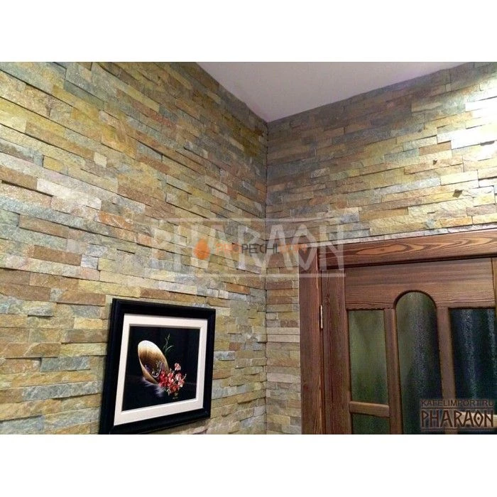 Панель Классик Кварцит Мультиколор (600х150мм) упак. (7шт/0,63м2)