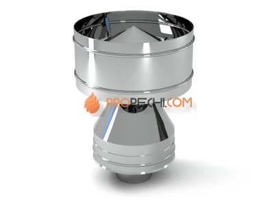 Конус-дефлектор Дуо КДД-Р 304-0.8/430 D180/280