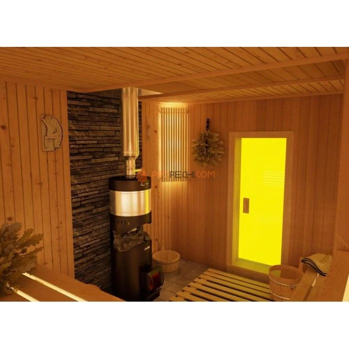 Дровяная печь для бани Grill’D Aurora 160А TRIO Short