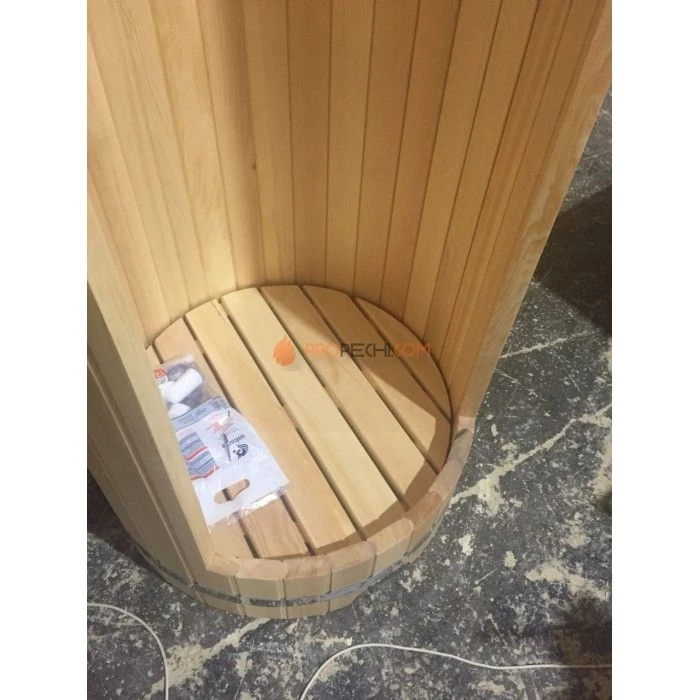 Душевая кабина НКЗ круглая, диаметр 90 см, высота 200 см