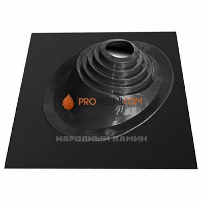 Везувий Проходка кровли Классик № 1 чёрная угловая