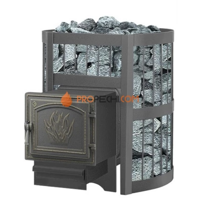 Чугунная печь для бани Везувий Легенда Стандарт 12 (261)