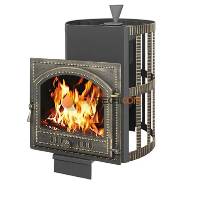 Дровяная печь для бани Везувий Скиф П/Г Ковка (205)