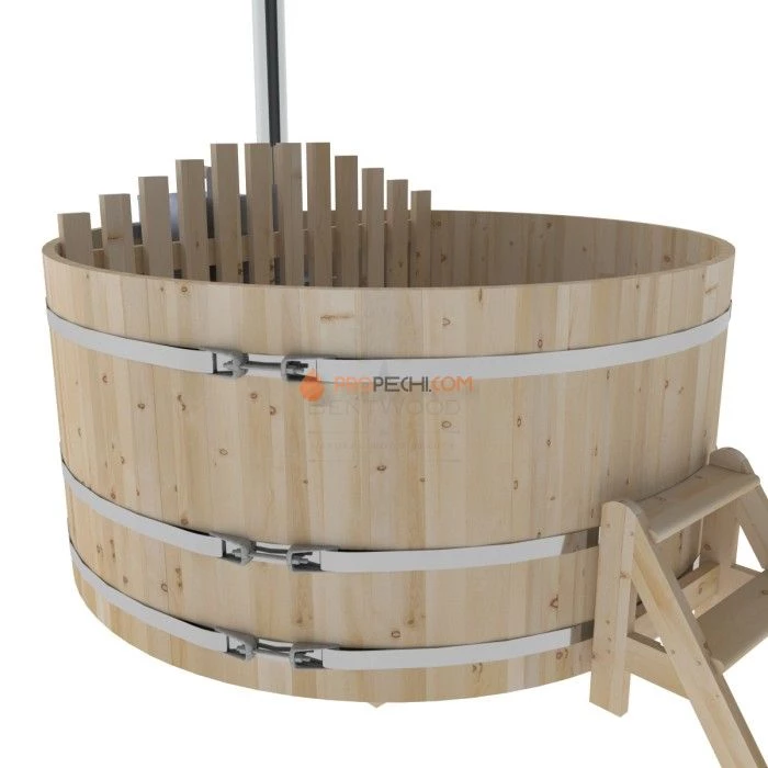 Фурако BentWood из кедра D=2.1 с внутренней печкой стандарт