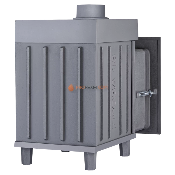 Чугунная печь для бани Гефест Гроза 18М