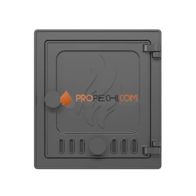 Дверка ASTON печная ДТ-4 Антрацит