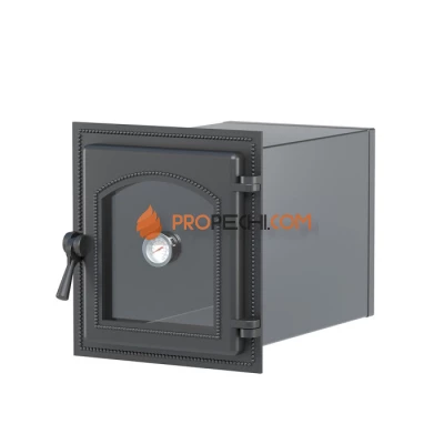 Духовой шкаф Везувий 270 с термометром (Антрацит)