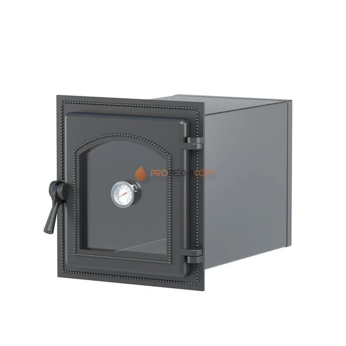 Духовой шкаф Везувий 270 с термометром (Антрацит)