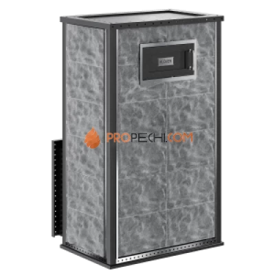 Дровяная печь для бани Klover RT 100-RV ( Талькомагнезит, Design 01 )