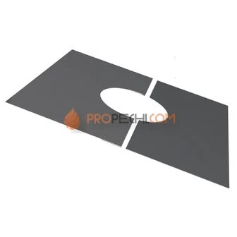 ФЛАНЕЦ НАКЛОННЫЙ РАЗРЕЗНОЙ БЕЗ ИЗОЛЯЦИИ 33°-45° D150/250, AISI 304 (ВУЛКАН)