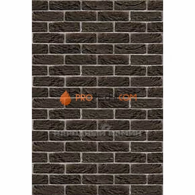 Фаспан Дизайн кирпич коричневый №1001 1200х800х8 мм (Вертикаль)
