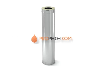 Труба Дуо L 1000 ТД-Р 304-0.8/430 D115/215