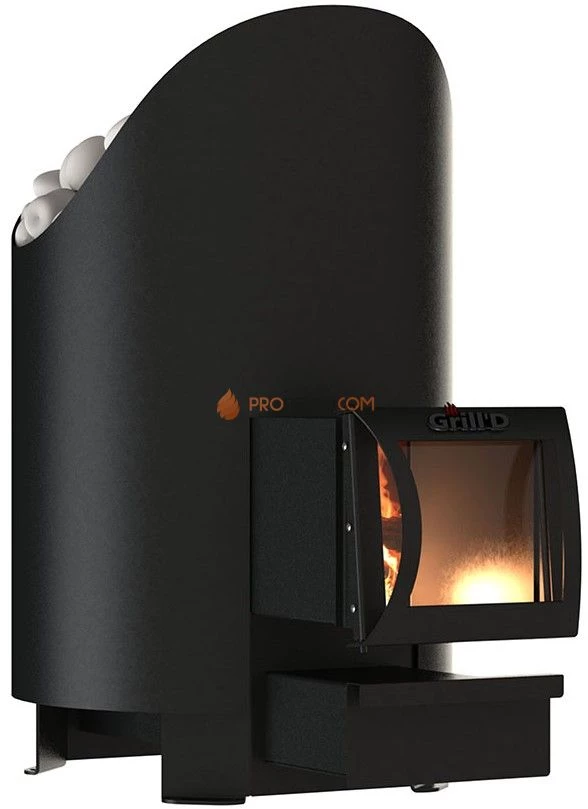 Банная печь Grill'D Aurora 160 Long (дверца со стеклом)